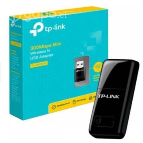 Adaptador usb wifi 300 mbps, tp-link tl-wn823n