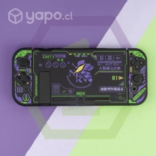 Carcasa nintendo switch evangelion