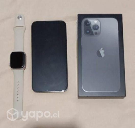 IPhone 13 pro max y Apple Watch serie 7