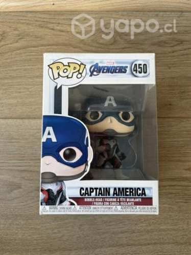 Funko pop capitán america Avengers endgame