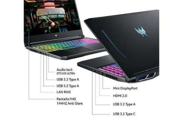 Acer Predator Helios 300 i7 3050ti