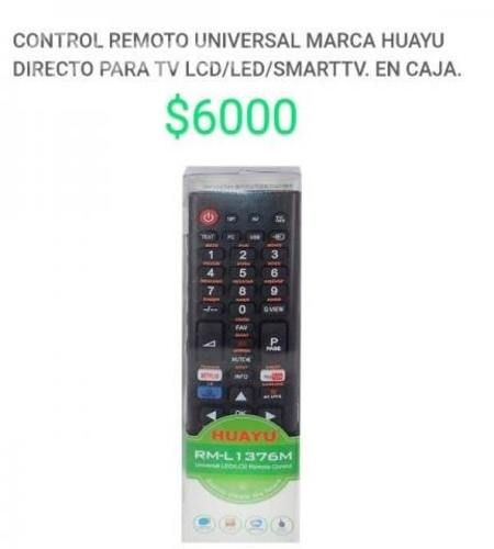 Control remoto universal marca huayu