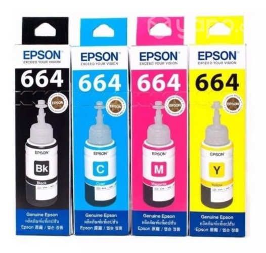 Tintas Epson 664 Originales selladas