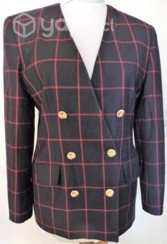 Chaqueta y Falda Escocés 100% Lana Virgen