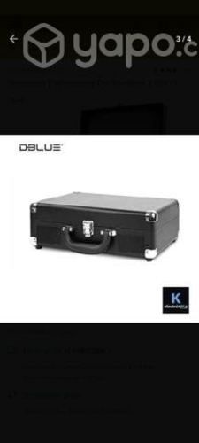 Tocadiscos con parlante bluetooth