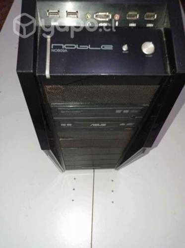 Gabinete gamer led rojo lateral