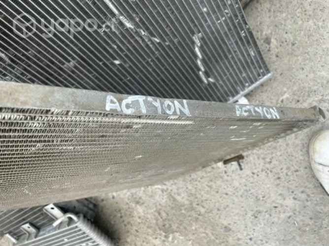 Radiador de aire actyon sport