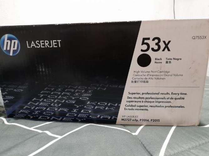 Hp Toner Laserjet Negro 53x Q7553x NUEVO