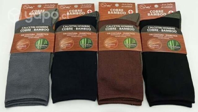 Calcetines de vestir cobre Bamboo sin costuras