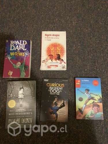 Libros variados inglés y español