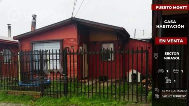 Se vende casa sector mirasol en puerto montt