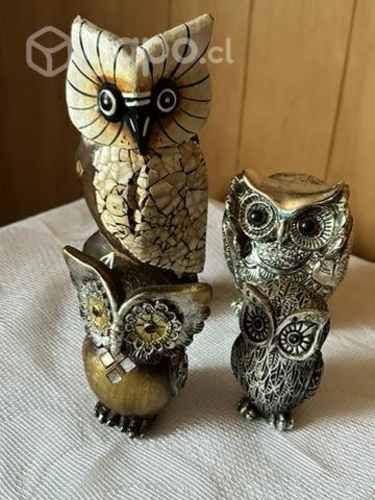 Búhos decorativos