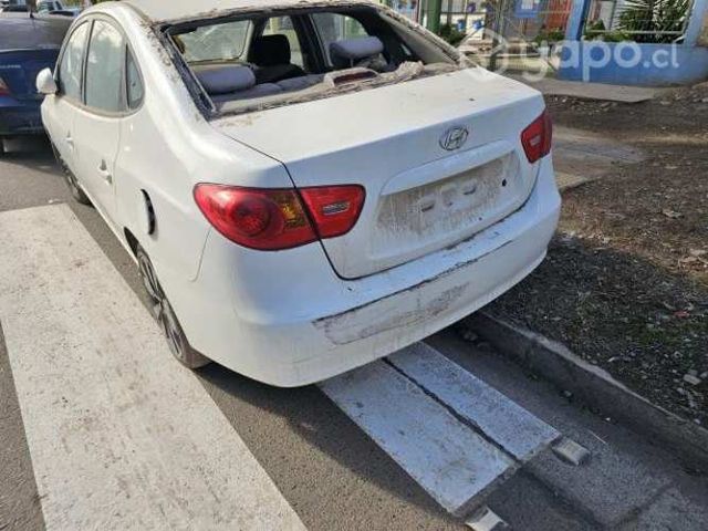 Parachoque trasero hyundai elantra 2010