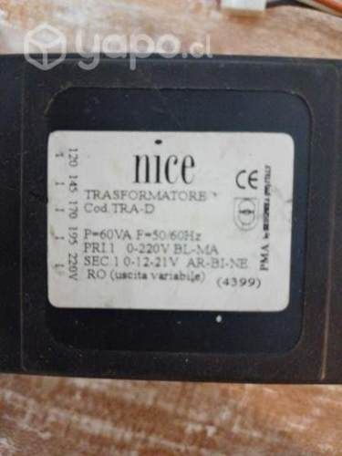 Transformador nice tra-d 1030