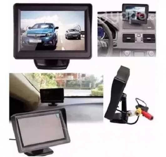 Kit Camara + Pantalla De Retroceso Auto Camión Bus