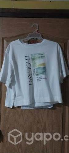 Polera manga corta nueva talla M