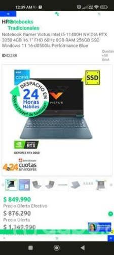 Notebook gamer, victus hp