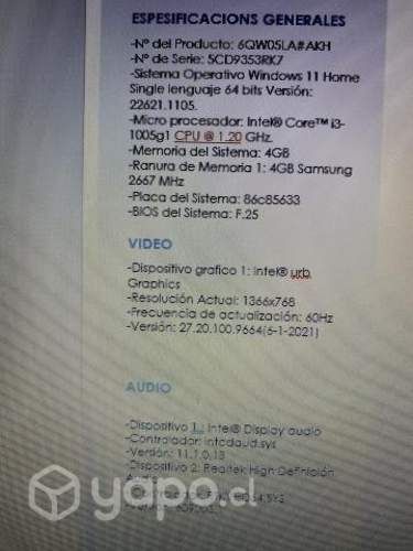 Computador HP DQ-141001LA