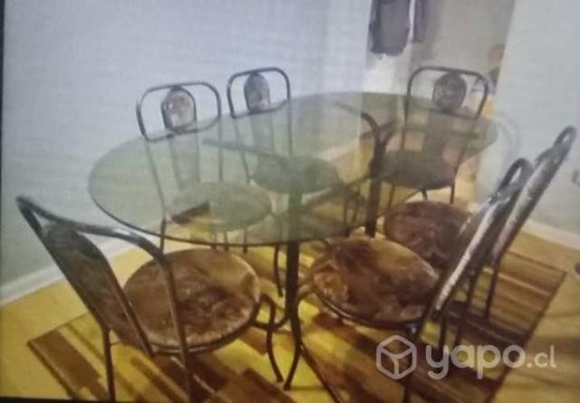 Comedor metalico firme