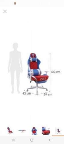 Sillas gamer selección chilena