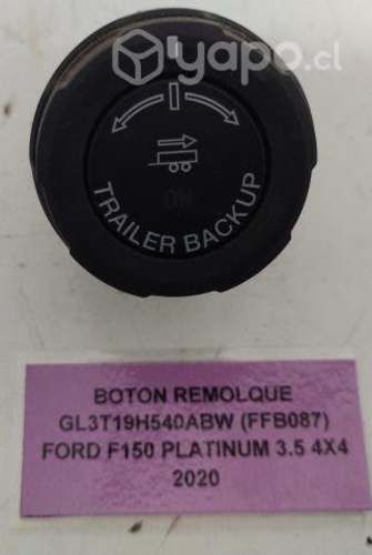 Boton Remolque GL3T19H540ABW (FFB087) Ford F150 P
