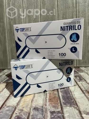 Guantes Nitrilo sin polvo