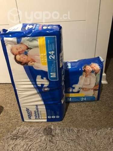 Pañales Plus M (Los 2 paquetes )