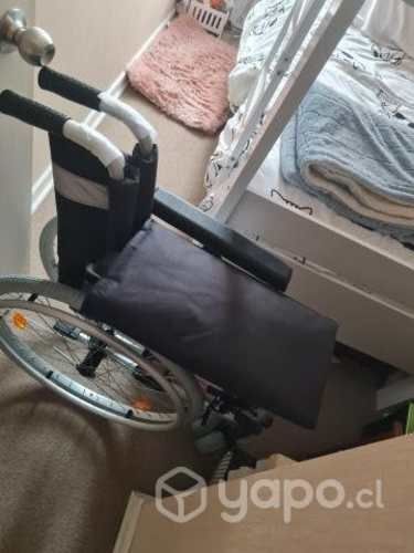 Silla de ruedas de aluminio