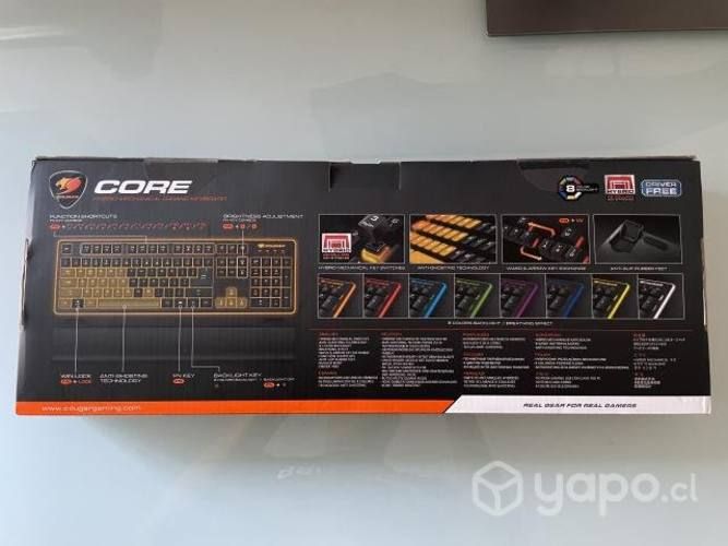 Teclado Cougar Core