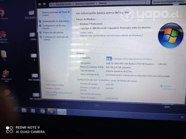 Notebook lenovo