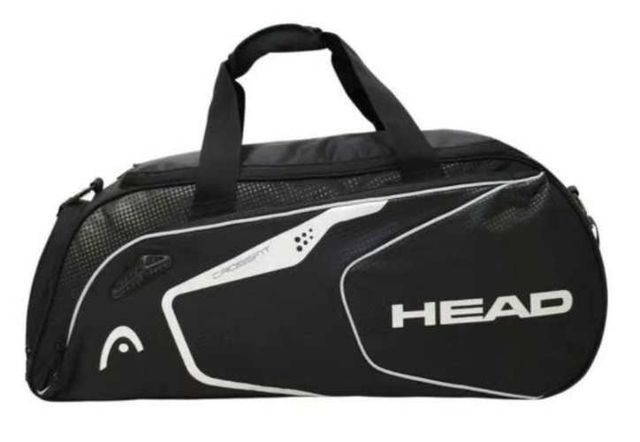 Bolso crossfit Head 90L negro plata