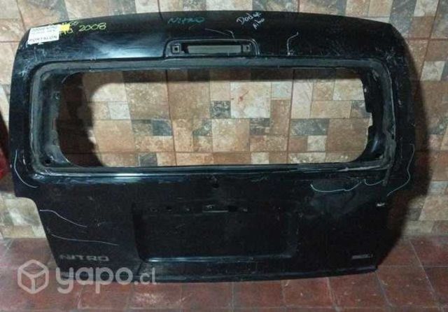 Portalon lata con detalles dodge nitro 2006 - 200