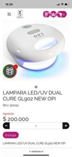 Lámpara Led Profesional OPI