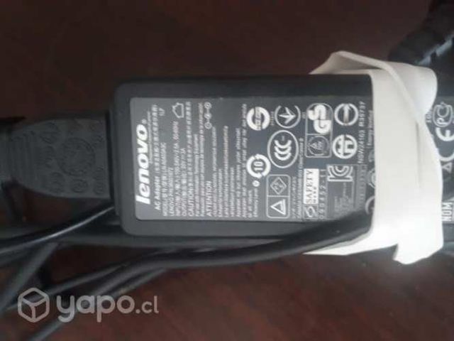 Cargador lenovo