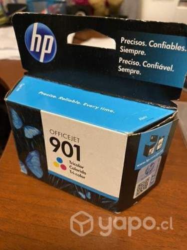 Cartuchos tinta HP colores 901