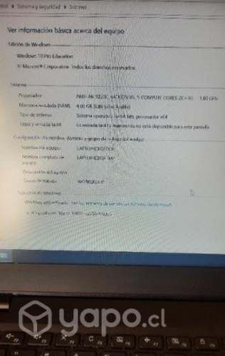 Notebook Lenovo AMD A6