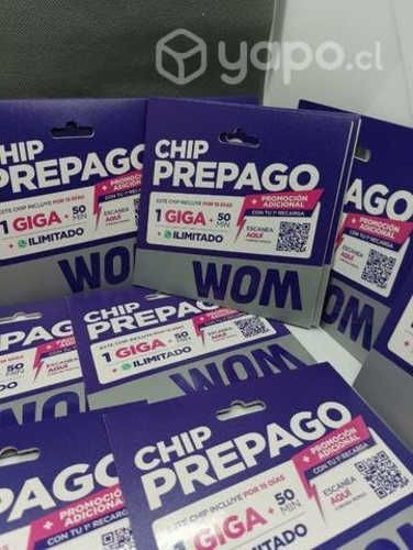 Chip Wom 100 unidades