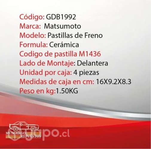 Pastillas de freno para citroen c-elysee