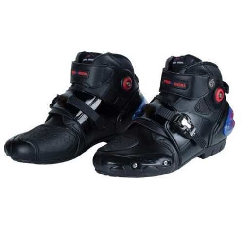 Botas Moto a09003 Caña Media Ajuste broche