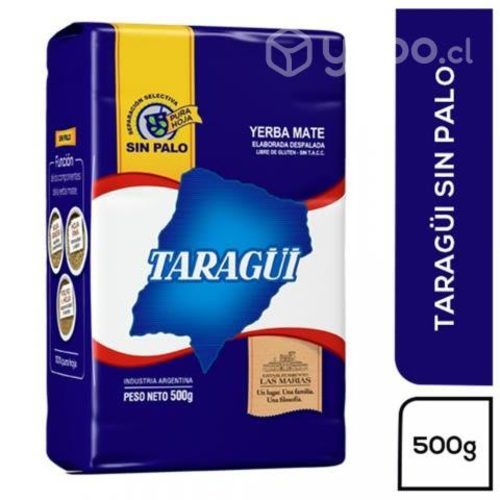 Yerba mate taragui azul 500g sin palo