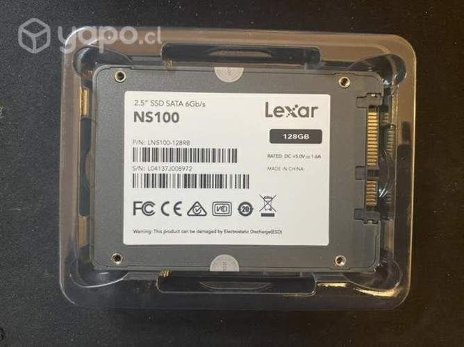 SSD Lexar 128 GB
