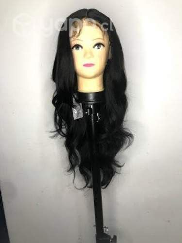 Peluca imperseptible de cabello sintetico