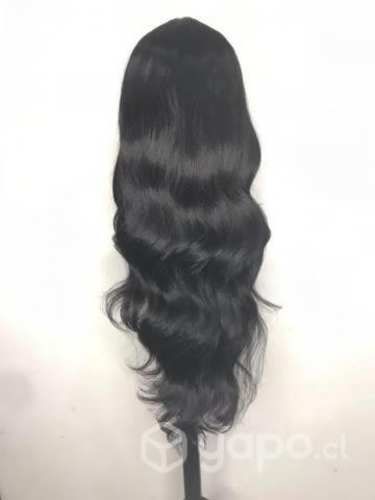 Peluca imperseptible de cabello sintetico