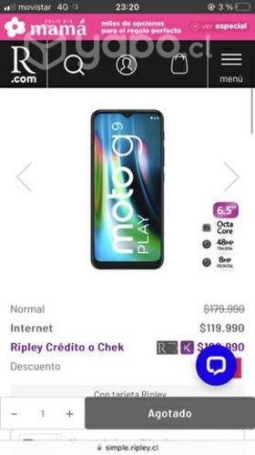 Smartphone Motorola play G9