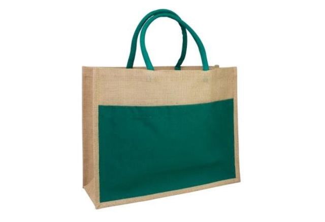 Bolso grande de yute ecofamy