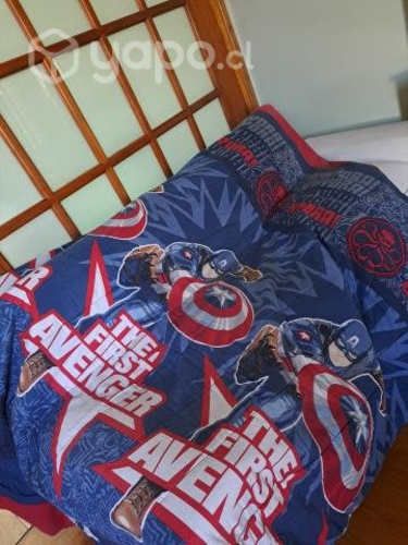 Cubrecama capitan america