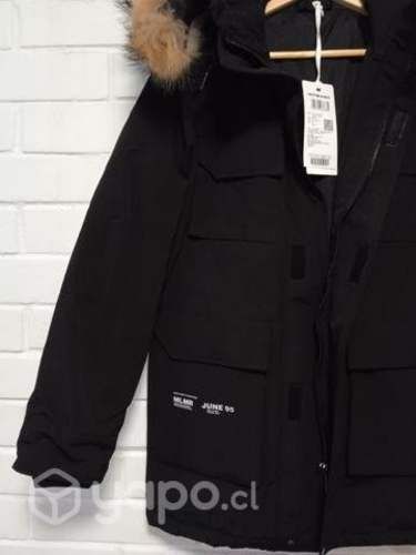 Parka de hombre impermeable