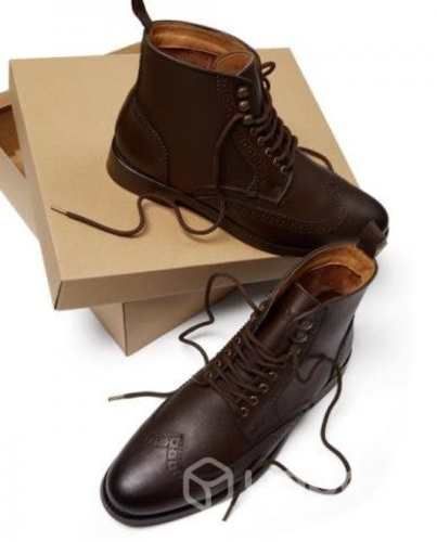 Botines brogue veganos