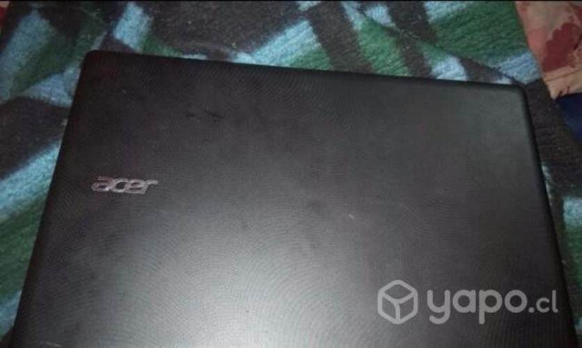 Notebook acer aspire E15 funcionando