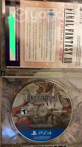 FF XII Steelbook edicion limitada